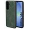 Mobiparts Classic Samsung Galaxy A36 MagSafe TPU / Poliuretano (PU) Back cover - Emerald Green