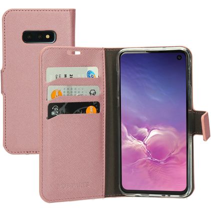 Mobiparts Saffiano Wallet Samsung Galaxy S10e Etui z klapką typu portfel - Różowy