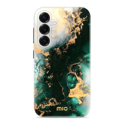 MIO Samsung Galaxy S25 MagSafe Kova Suojakuori - Green Marble
