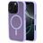 Mobiparts Hardcover iPhone 16 Pro MagSafe Kova Suojakuori - Satin Lila