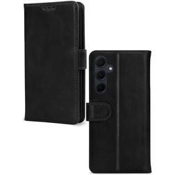 Mobilize Premium Gelly Wallet Samsung Galaxy A35 Funda tipo libro Cartera - Negro