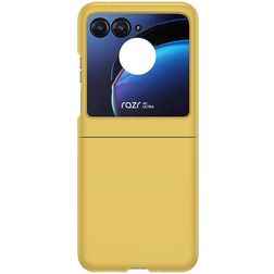 Mobigear Colors Motorola Razr 50 Hard Case Back cover - Yellow