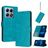 Mobigear Wallet Xiaomi 14T Cover a libro portafoglio - Verde