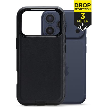 Mobilize Defender iPhone 17 Pro Plástico rígido Capa traseira Antichoque - Preto