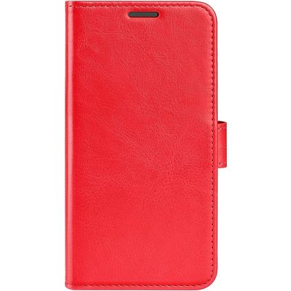 Mobigear Wallet Samsung Galaxy M22 Pungetui med Seddelrum - Rød