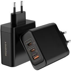 Mobilize Wall Charger Triple USB / USB-C Cargador Power Delivery 100W - Negro