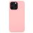 Mobigear Rubber Touch iPhone 14 Pro Max Silikoni Suojakuori - Blossom Pink