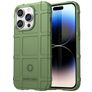 Mobigear Rugged Shield iPhone 15 Pro Max Flexibel TPU Skal Stötsäkert - Grön