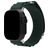 Mobilize Alpine Nylon Apple Watch Strap Buckle closure - 49/46/45/44 mm - Dark Green