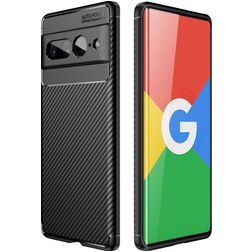 Mobigear Racing Google Pixel 7 Pro Flexibel TPU Skal - Svart