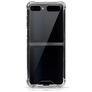Mobigear Cushion Gennemsigtig Samsung Galaxy Z Flip Fleksibel TPU Bagsidecover Stødsikkert - Gennemsigtig