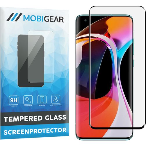 Mobigear Premium Xiaomi Mi 10 Cristal templado Protector de pantalla - Compatible con fundas - Negro