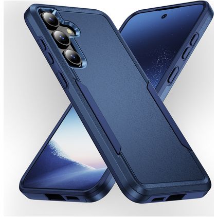 Mobigear Heavy Armor Samsung Galaxy S24 Plus Hard Case Back cover Shockproof - Blue