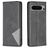 Mobigear Rhombus Slim Google Pixel 8 Pro Capa livro - Preto
