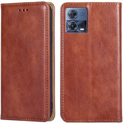 Mobigear Wallet Motorola Edge 30 Fusion Funda tipo libro Cartera - Marrón