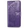 Mobigear Butterfly iPhone 11 Wallet case - Purple