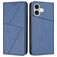 Mobigear Frosted Flip iPhone 17 Funda tipo libro Cartera - Azul