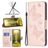 Mobigear Butterfly Nokia G21 Capa livro Carteira - Rosa dourado
