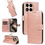 Mobigear Butterfly Xiaomi 15T Pro Plånboksfodral med sedelfack - Roséguld