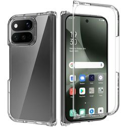 Mobigear Crystal Transparente Google Pixel 11 Pro Fold Plástico rígido Capa traseira - Transparente