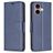 Mobigear Excellent iPhone 16 Pungetui med Seddelrum - Blå