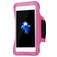 Mobigear Mobilhållare för löpning Neopren Sportfodral Sportarmband (max 14 cm x 7 cm) - Rosa