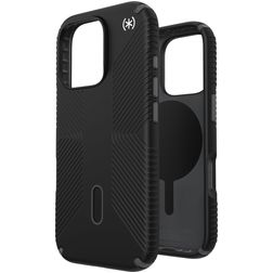 Speck Presidio2 Grip iPhone 16 Pro MagSafe Plástico rígido Capa traseira Antichoque - Preto