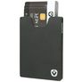 Valenta Card Case Aluminium Portacarte Alluminio - 7 carte - Nero