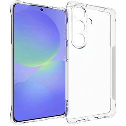 Mobigear Cushion Gennemsigtig Samsung Galaxy S26 Fleksibel TPU Bagsidecover - Gennemsigtig