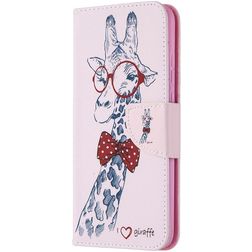 Mobigear Design HONOR 9X Lite Plånboksfodral med sedelfack - Giraffe