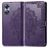 Mobigear Mandala OPPO A17 Lompakkokotelo + Setelitasku - Violetti