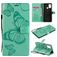 Mobigear Butterfly OPPO A53 Funda tipo libro Cartera - Turquesa