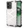 Mobigear Honeycomb Realme C35 Plástico rígido Capa traseira Antichoque - Branco