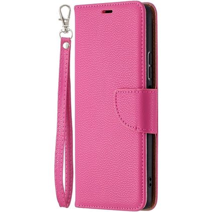 Mobigear Excellent Xiaomi Redmi Note 10 Pro Pungetui med Seddelrum - Magenta