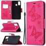 Mobigear Butterfly HONOR 9X Lite Plånboksfodral med sedelfack - Rosa