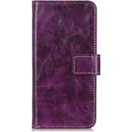 Mobigear Basic Motorola Moto E6s (2020) Capa livro Carteira - Roxo