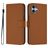 Mobigear Urban Wallet iPhone 16 Plus Cover a libro portafoglio - Marrone
