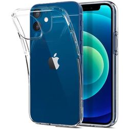 Mobigear Ultra Thin Trasparente iPhone 12 Mini TPU flessibile Ultrasottile Back cover - Trasparente