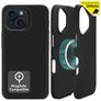 My Style Magsafe Tough iPhone 15 Hardcase Etui plecki Wstrząsoodporne - Czarny