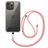 Mobigear Lanyard Cordón para móvil universal ajustable - Oro rosa
