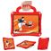 Mobigear Football iPad Air 11 tuuman (2026) EVA-vaahto Suojakuori + Olkahihna + Teline - Punainen
