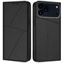 Mobigear Frosted Flip iPhone 17 Pro Max Wallet case - Black