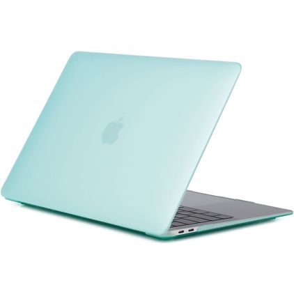 Mobigear Matte MacBook Air 13 palců (2018-2020) Pevný skořepinový kryt na MacBook - Zelená - Model A1932 / A2179 / A2337