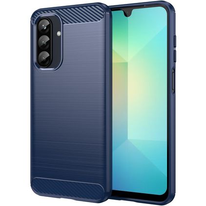 Mobigear Brushed Slim Samsung Galaxy A26 TPU flessibile Back cover - Blu