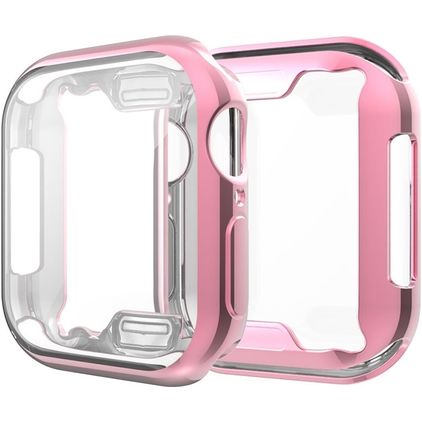 Mobigear Royal sottile Apple Watch - 40 mm Cover TPU flessibile - Rosa