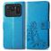 Mobigear Clover Xiaomi Mi 11 Ultra Funda tipo libro Cartera - Azul