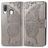 Mobigear Butterfly Samsung Galaxy A40 Funda tipo libro Cartera - Gris