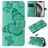 Mobigear Butterfly iPhone 16 Pro Max Wallet case - Green