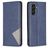 Mobigear Rhombus Slim Samsung Galaxy S25 FE Funda tipo libro - Azul