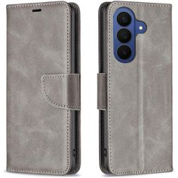 Mobigear Excellent Samsung Galaxy A37 Plånboksfodral med sedelfack - Grå